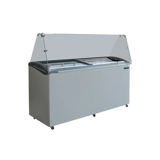 Ojeda USA 12 Flavor Dip Ice Cream Dipping Cabinet