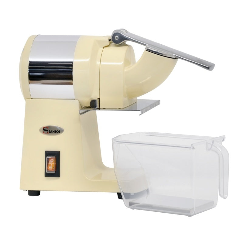 SANTOS Item: 44023 Model No. SANTOS 09, Heavy Duty Countertop Ice Shaver - 0.87 HP / 650 W